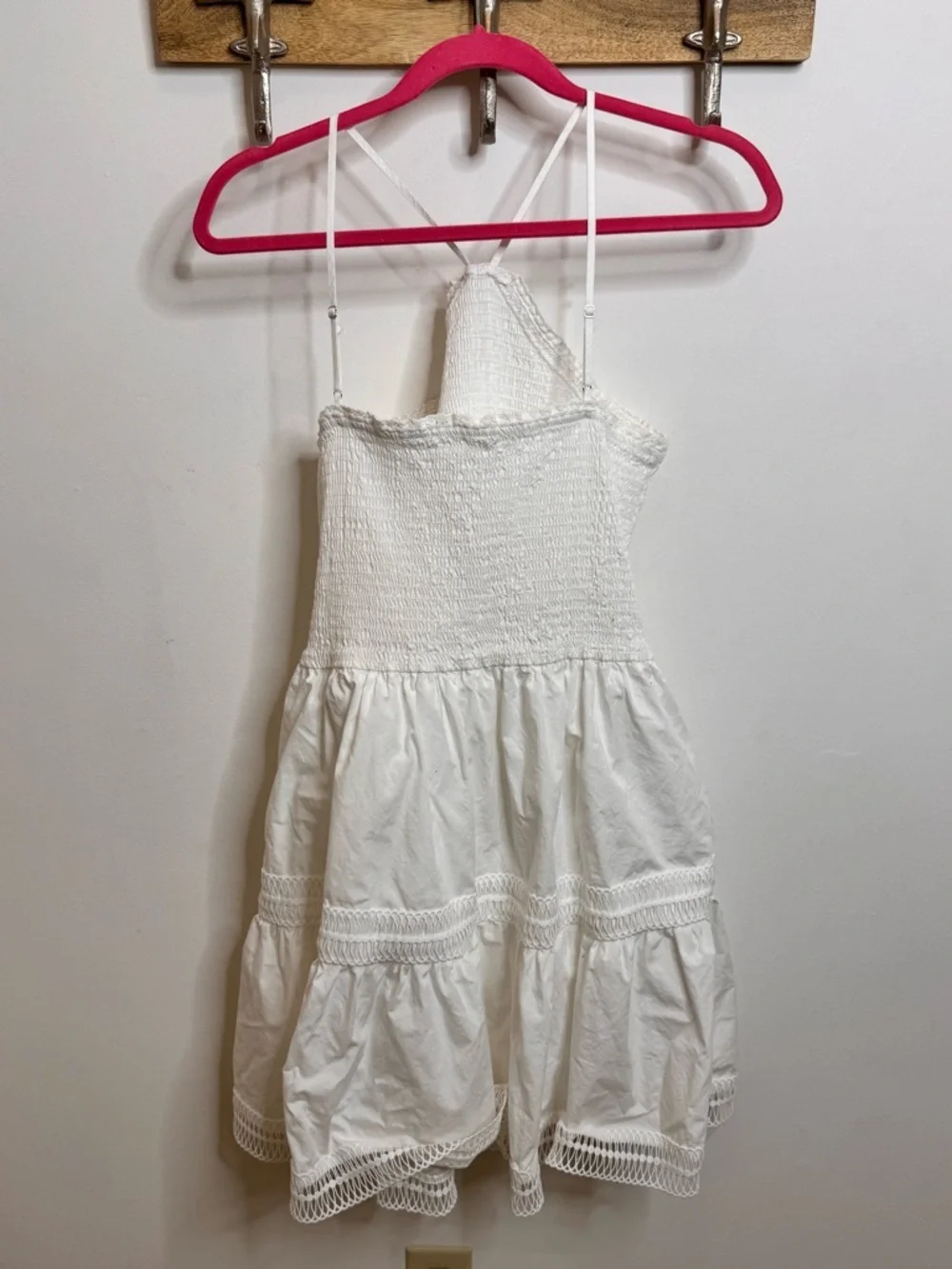 White Racerback Sundress - Picture 4 of 5